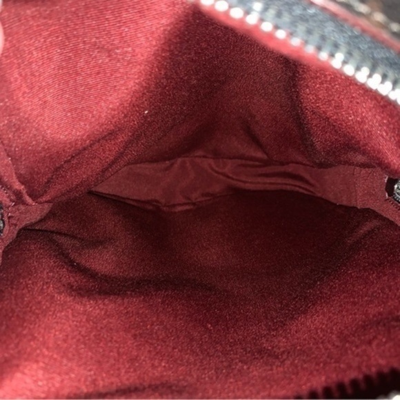 NWT. COACH Mini Court Backpack In Signature Canvas Leopard main image 9